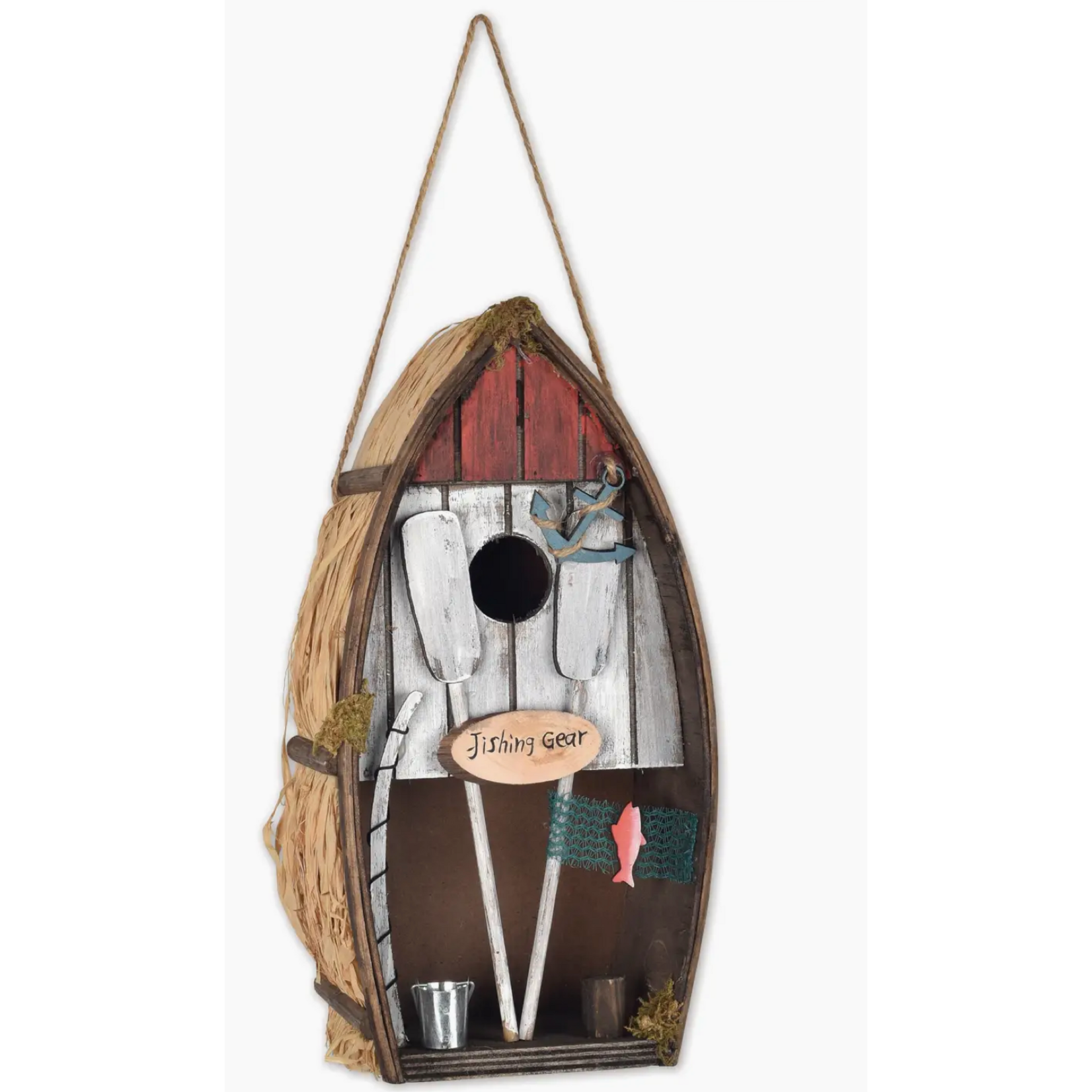 Row Boat Bird House