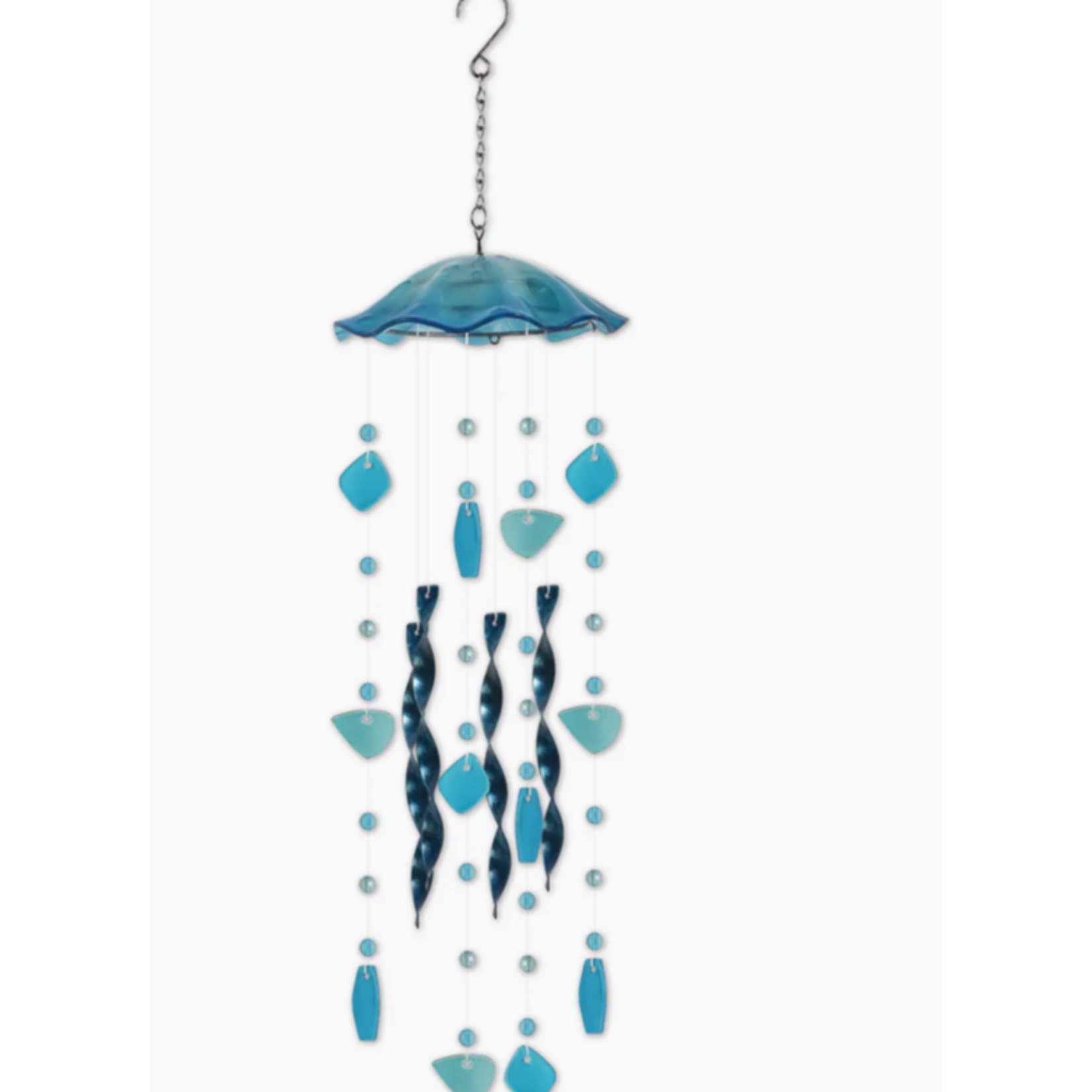 Jellyfish Chime - Blue 30"