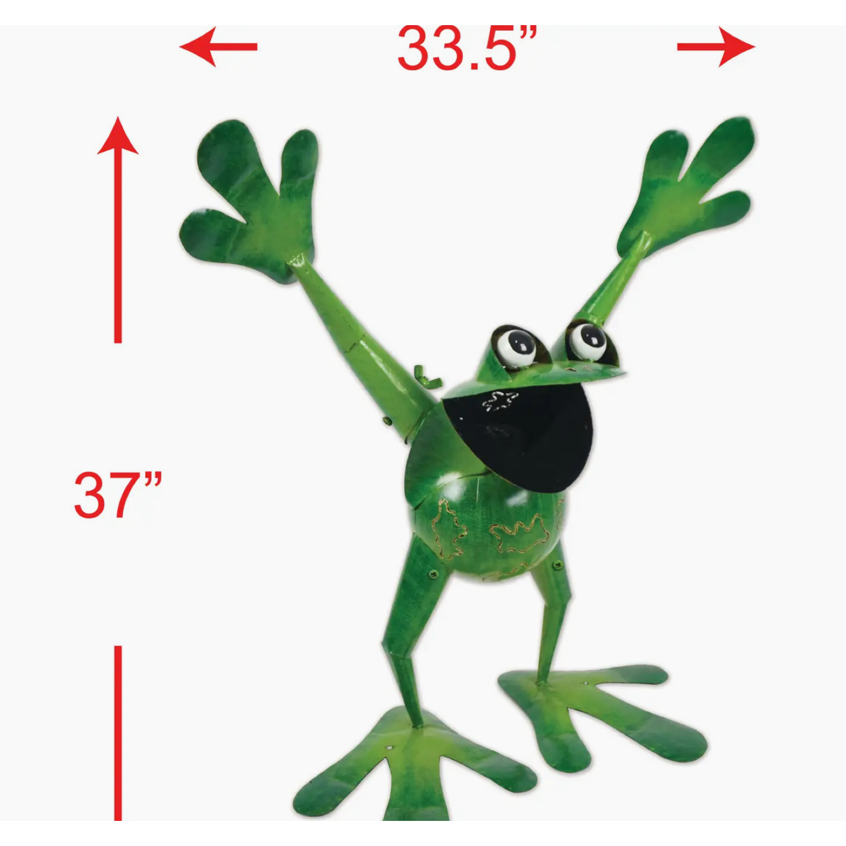 Bubba Frog Sculpture