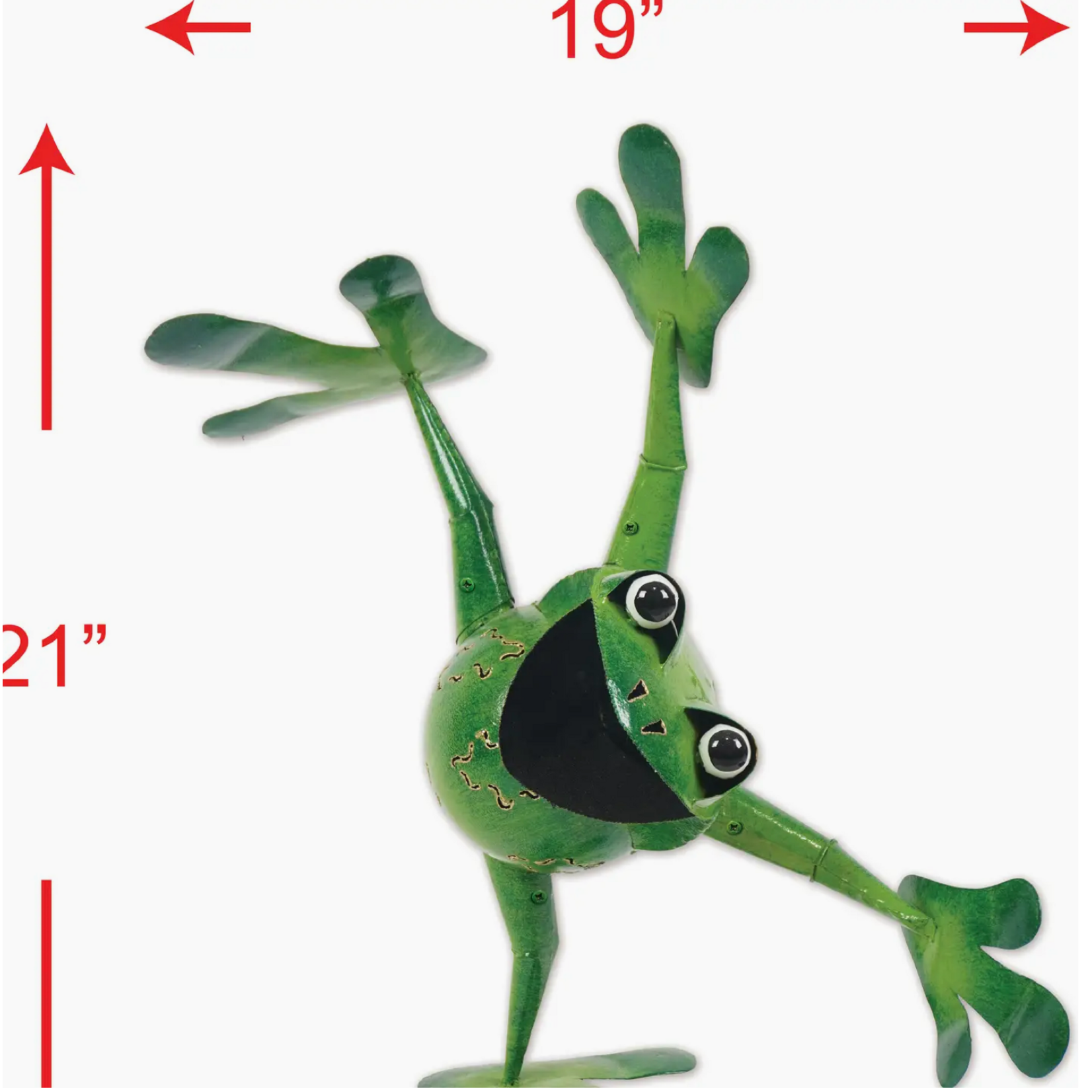 Pickle Frog Sculpture