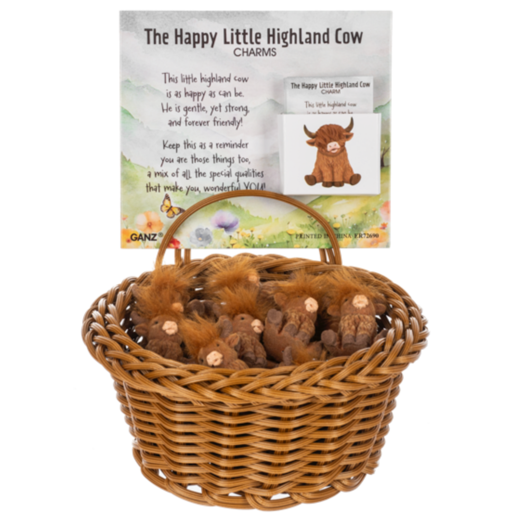 Ganz Highland Cow Charm