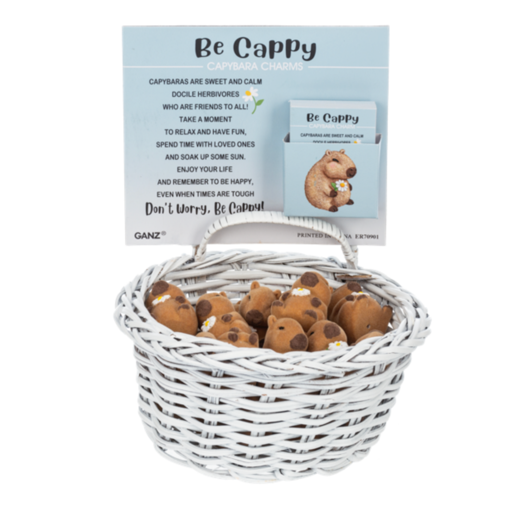 Ganz Be Cappy Capybara Charms