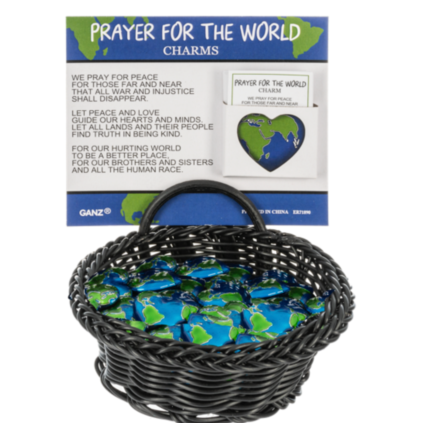 Ganz Prayer for the World Charms