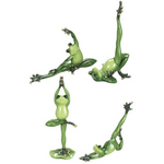Ganz Frog Yoga Figurines