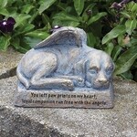 Dog With Wings Statue