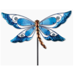 Dragonfly Stake - Blue