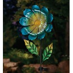 Regal Art & Gift Flower Burst Solar Stake - Blue
