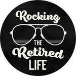 Retired Life Car Coaster