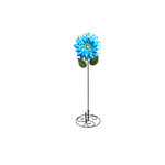 Dahlia Flower Stake Blue