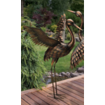 Regal Art & Gift Bronze Crane 44" - Wings Up