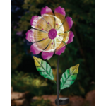 Regal Art & Gift Flower Burst Solar Stake - Yellow
