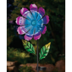 Regal Art & Gift Flower Burst Solar Stake - Pink