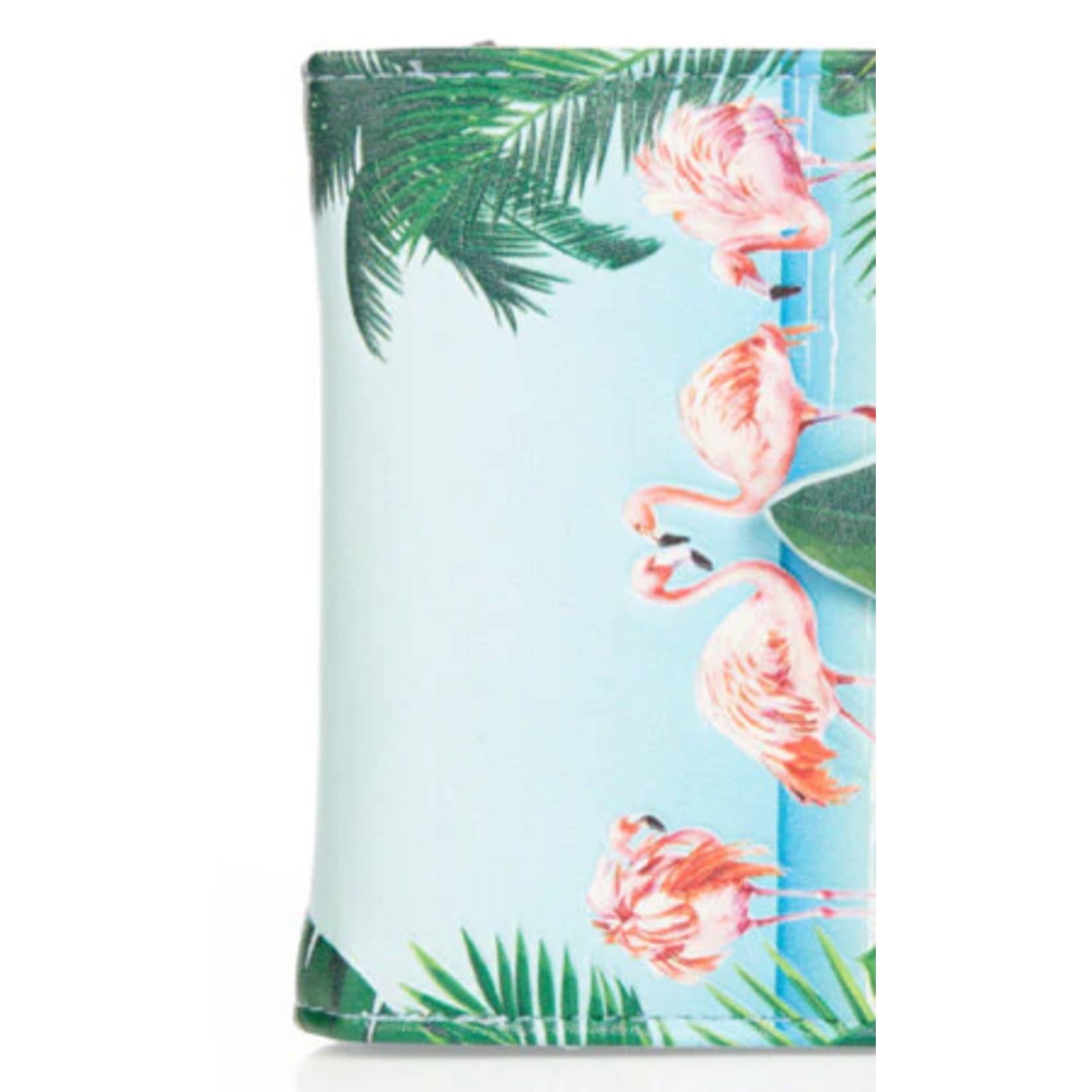 Flamingo Garden Change Purse