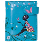 Butterfly Oasis Small Zipper Wallet