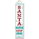 SANTA PLEASE STOP HERE STAKE