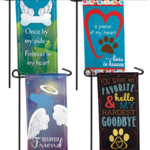 Pet Memorial Mini Flag