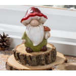 Woodland Table Décor Ceramic Mushroom Gnome
