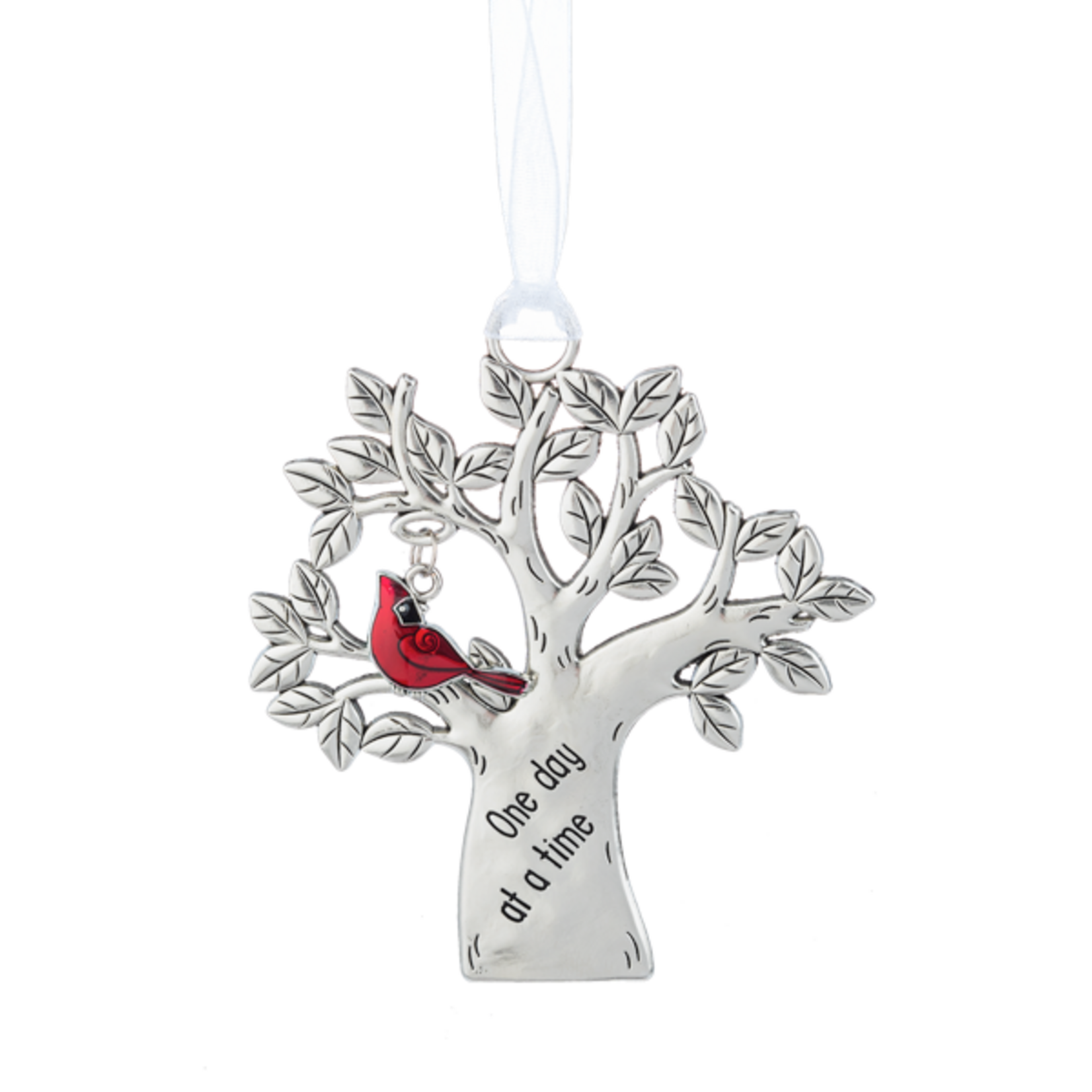 Ornament - One day at a time With Cardinal