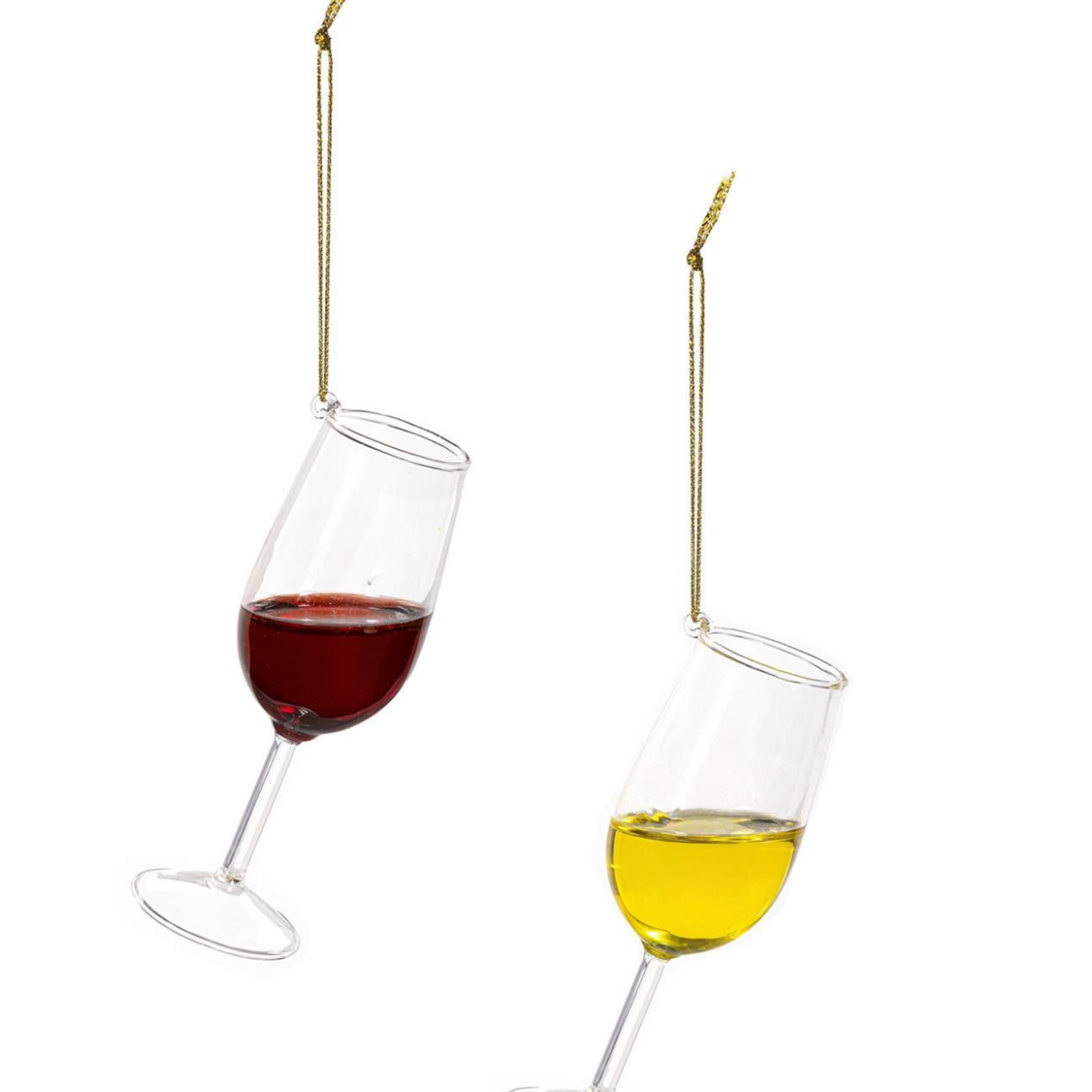Christmas Vacation Ornament Wine Glass