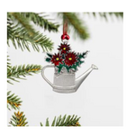 Joyful Traditions Ornament Solid Pewter Poinsettia