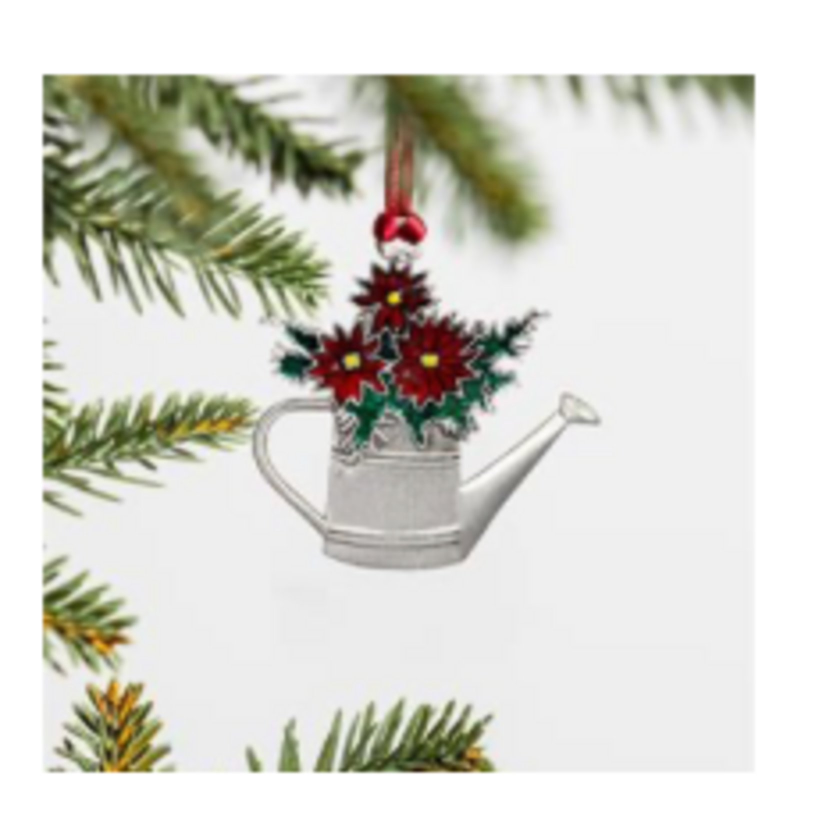 Joyful Traditions Ornament Solid Pewter Poinsettia