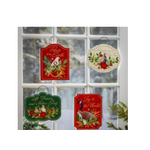 Joyful Traditions Garden Accent, Printed Metal