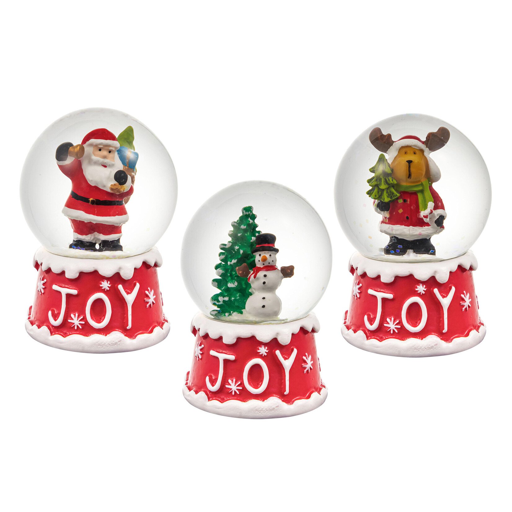 2.5" Resin "Joy" Water Globe