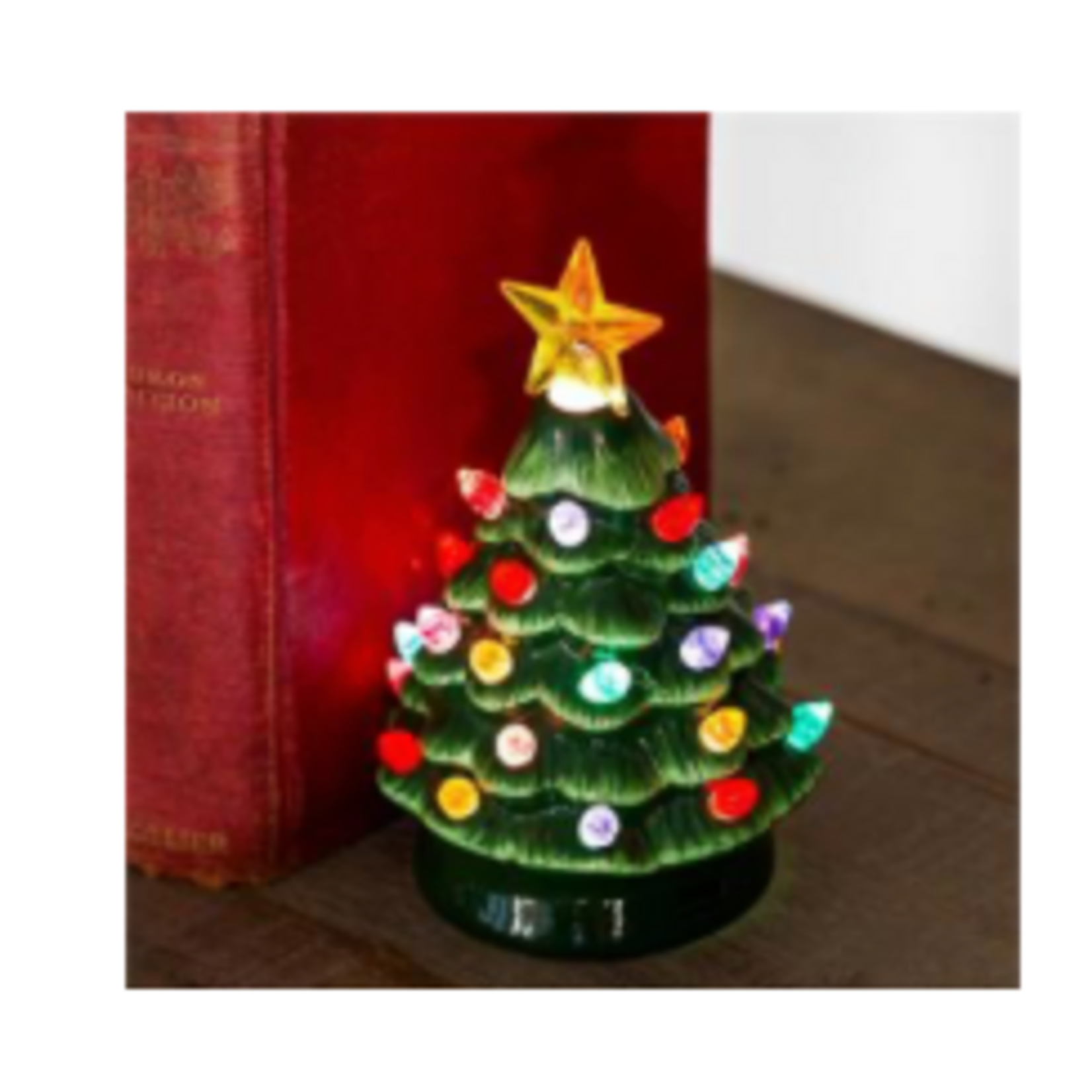 LED Color Changing Mini Ceramic Tree