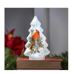 Joyful Traditions LED Table Decor Glass Tree