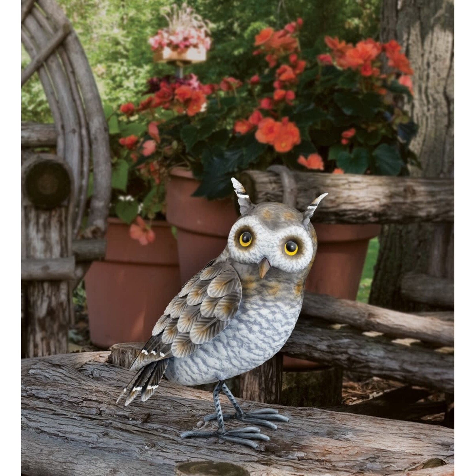 Regal Art & Gift Grey Horned Owl Small