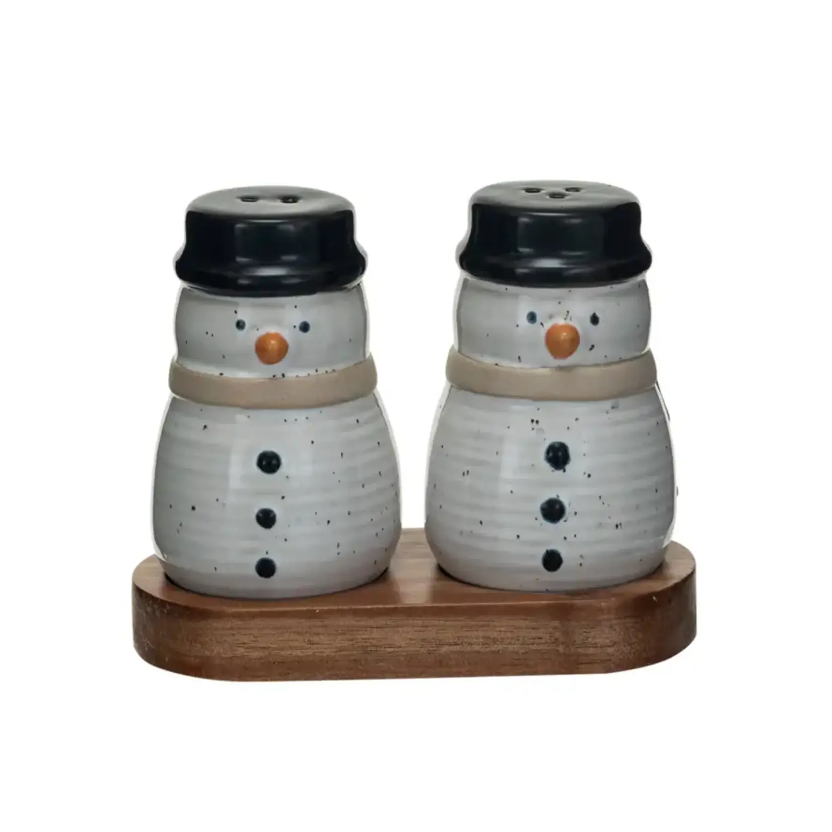 Snowman Shaped Salt & Pepper