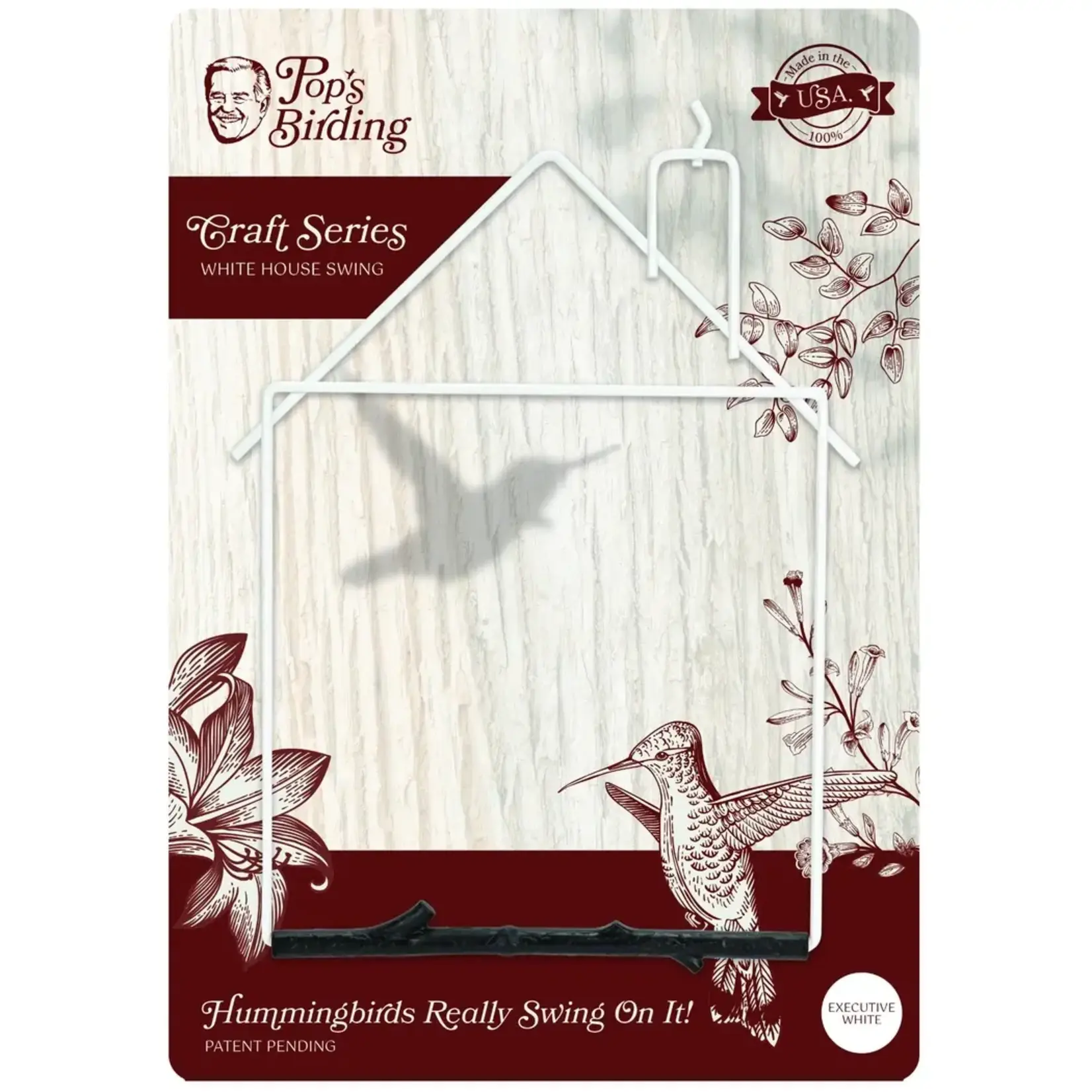 Pop's Hummingbird Swing Hummingbird Swing - Craft White House