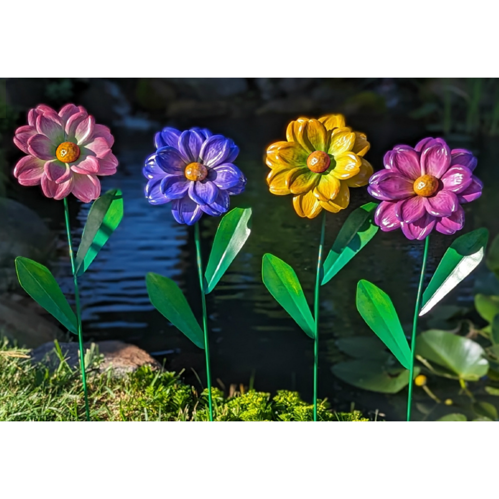 Bella Floral Art Stake