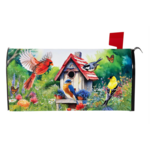 Americana Songbirds Garden Mailbox Cover