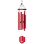 59" Arabesque Chime - Ruby