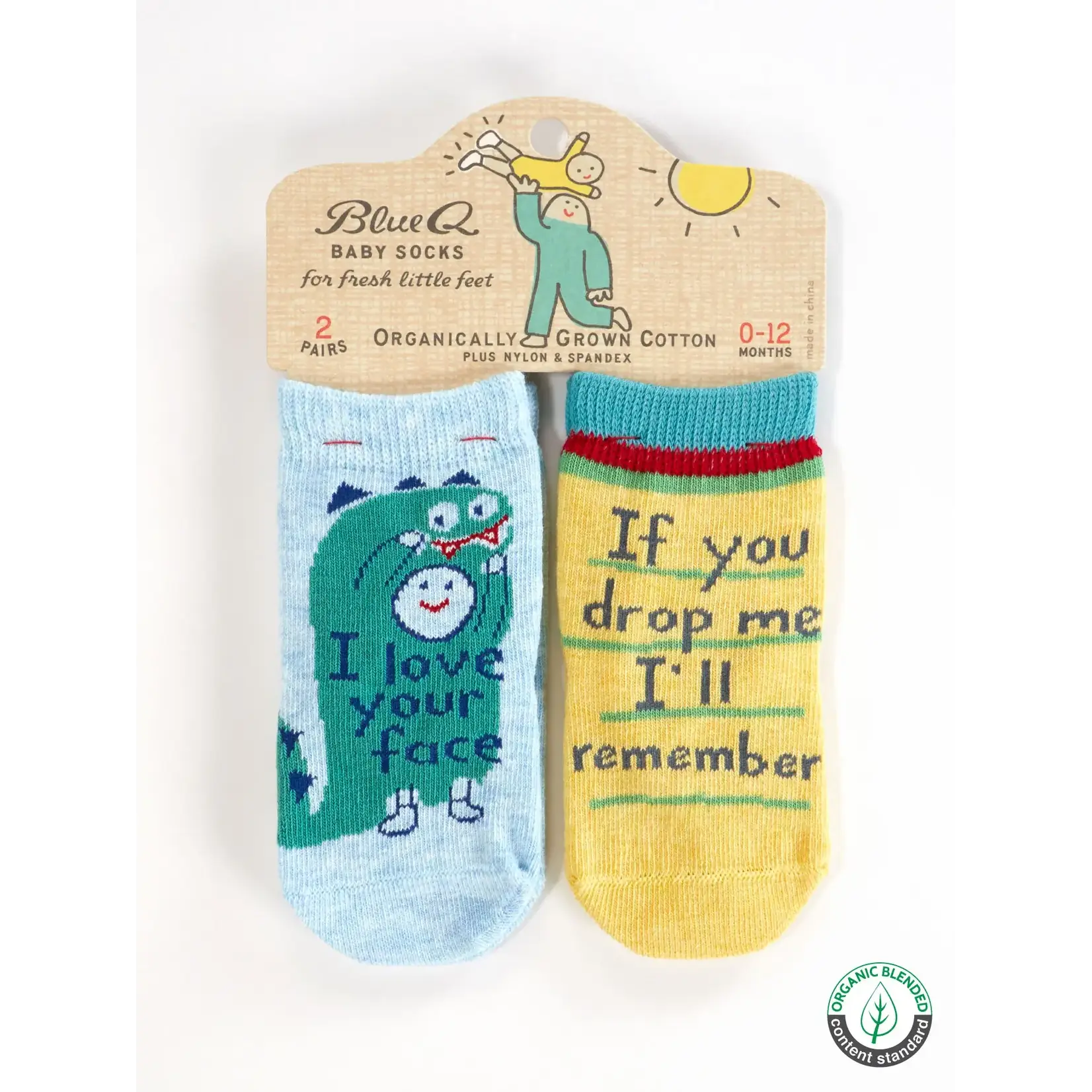 Your Face/Drop Me Baby Socks