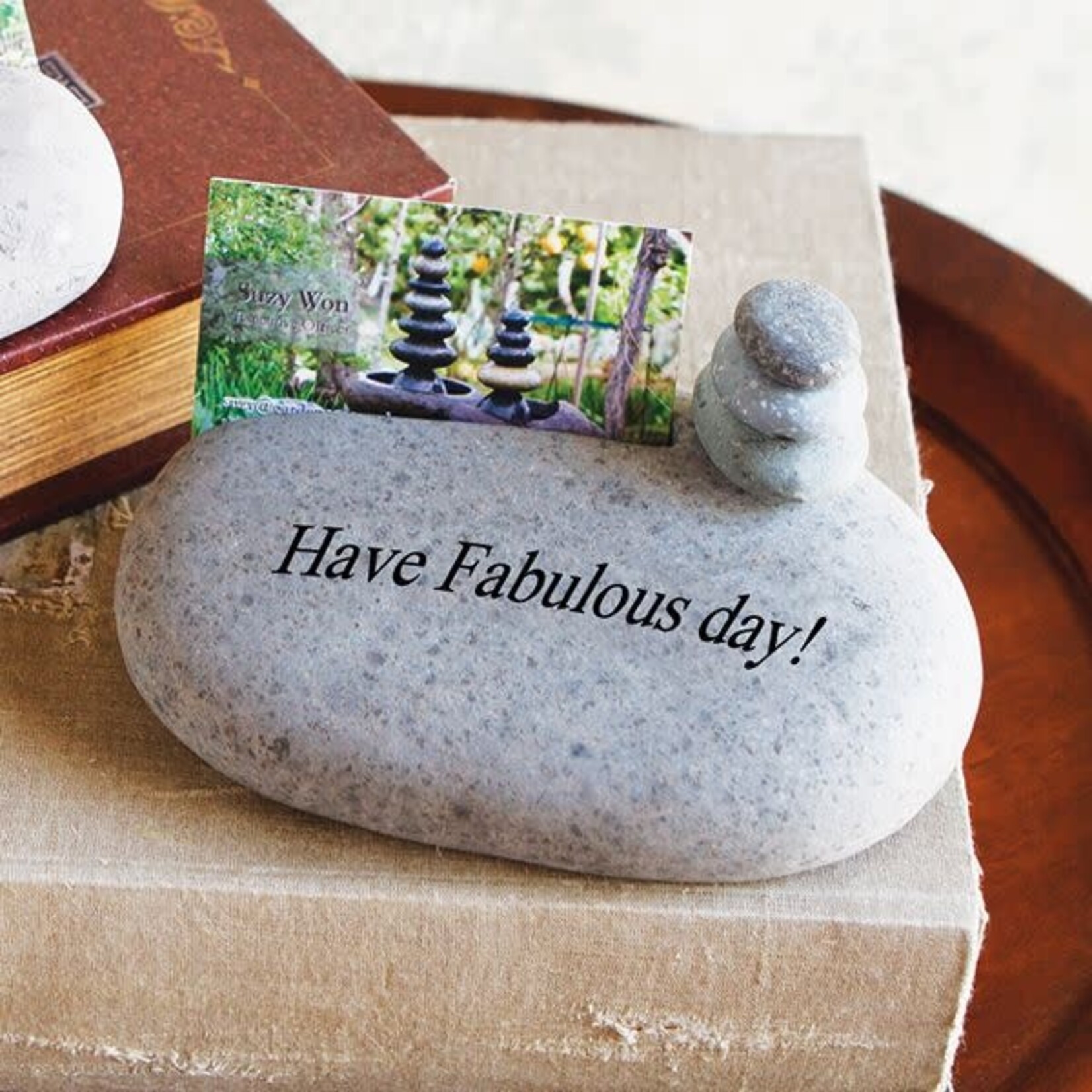 Cairn Business Card Holder