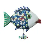 Fishy Lips Clock by Allen Designs