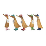 DCUK DCUK Floral Hat & Boots Duckling