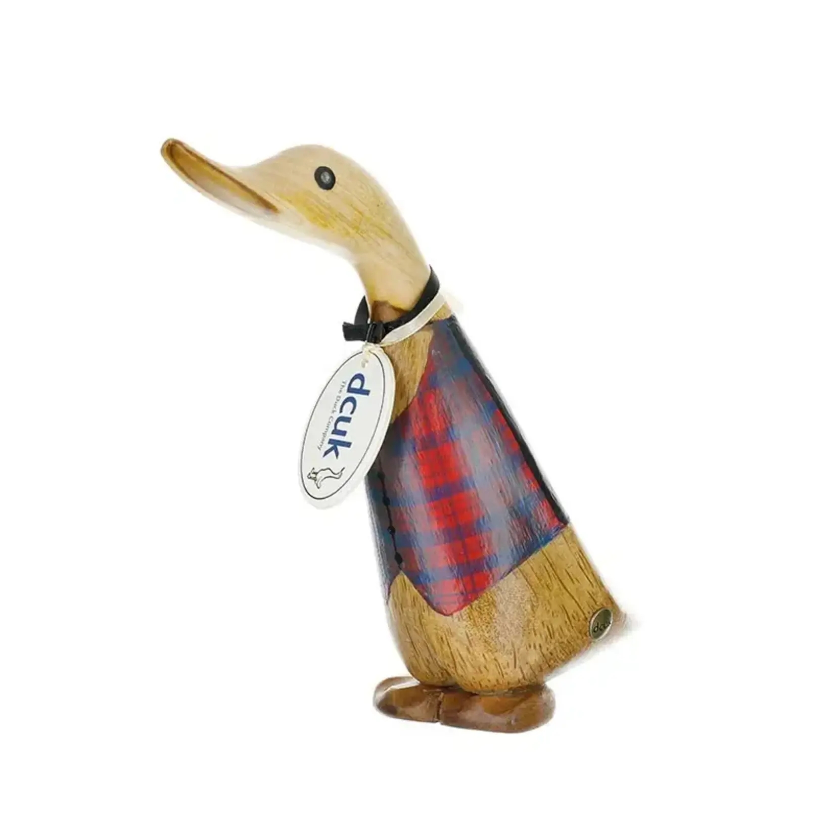 DCUK Tartan Waistcoat Duckling