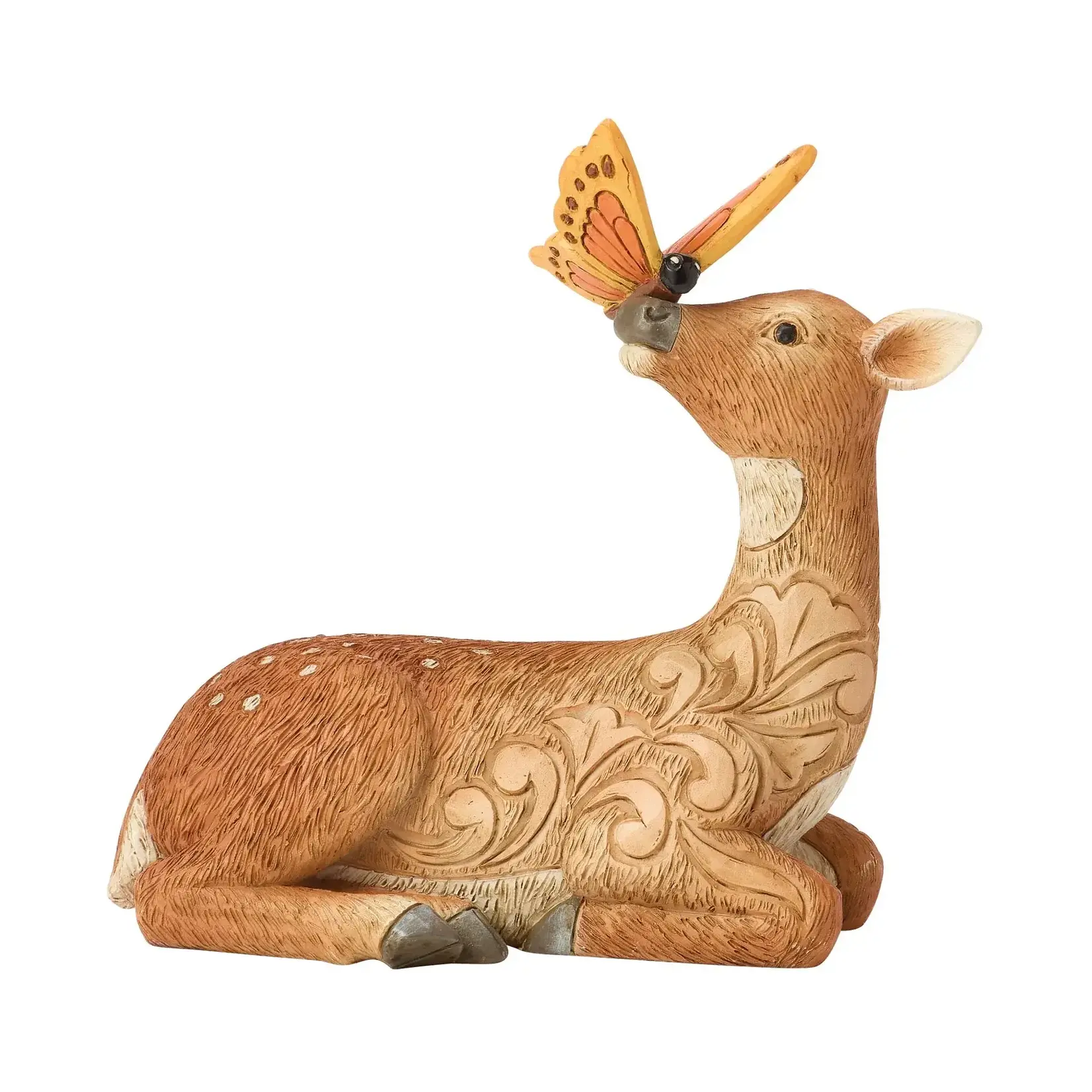 Jim Shore Deer w/Butterfly