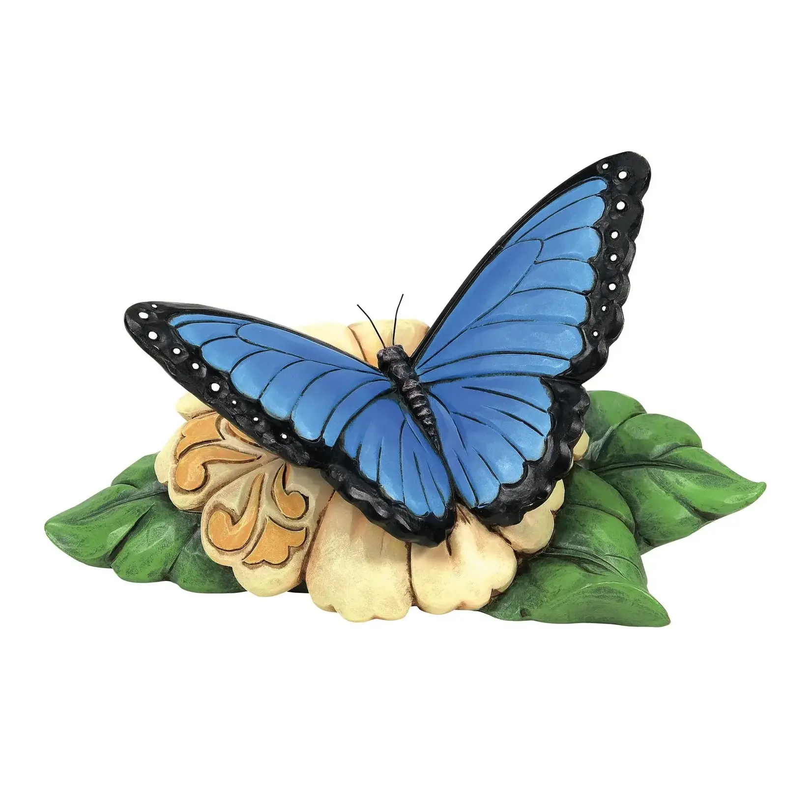 Jim Shore Blue Morpho Butterfly