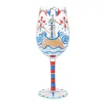 LOLITA Wine Glass Nautical