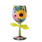 Lolita LOLITA Wine Glass Wildflowers