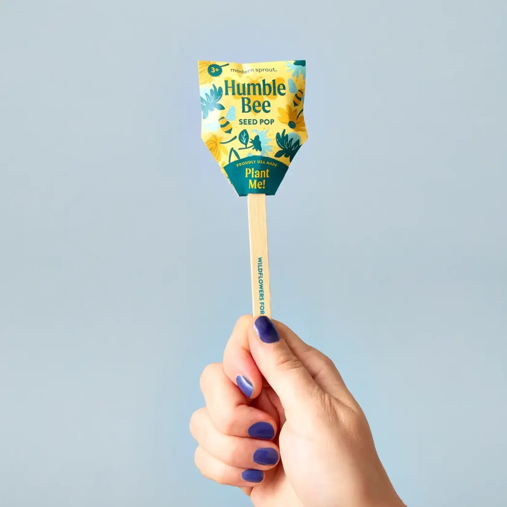 Pollinator Seed Pops-Humble Bee