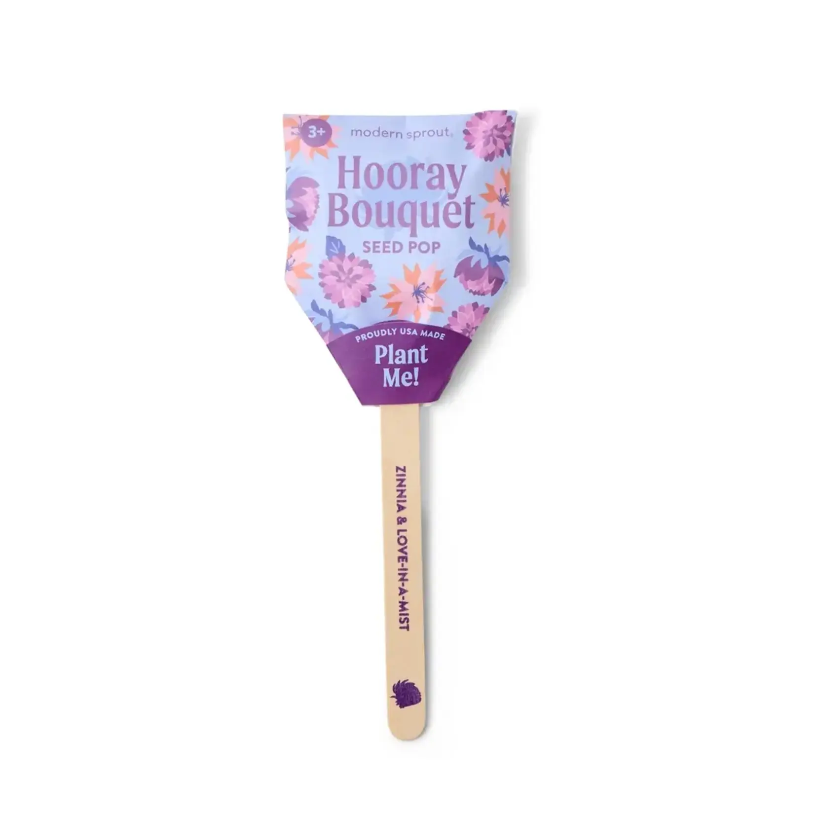 Flower Seed Pop - Hooray Bouquet