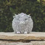 Highland Cow Statue Pudgy Pal