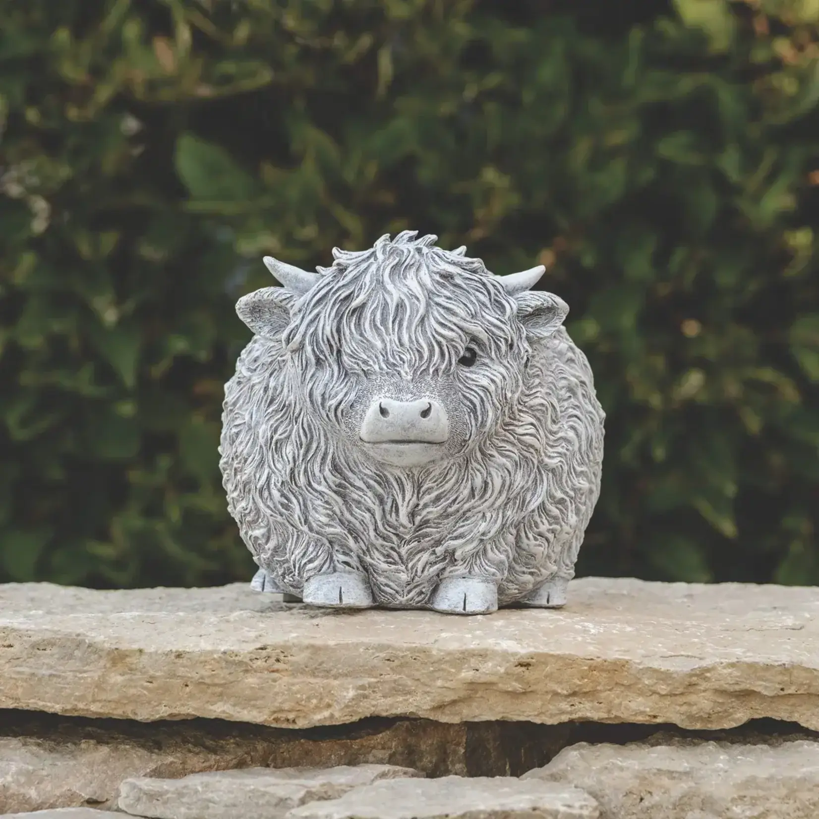 Highland Cow Statue Pudgy Pal
