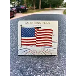American Flag Visor Clip