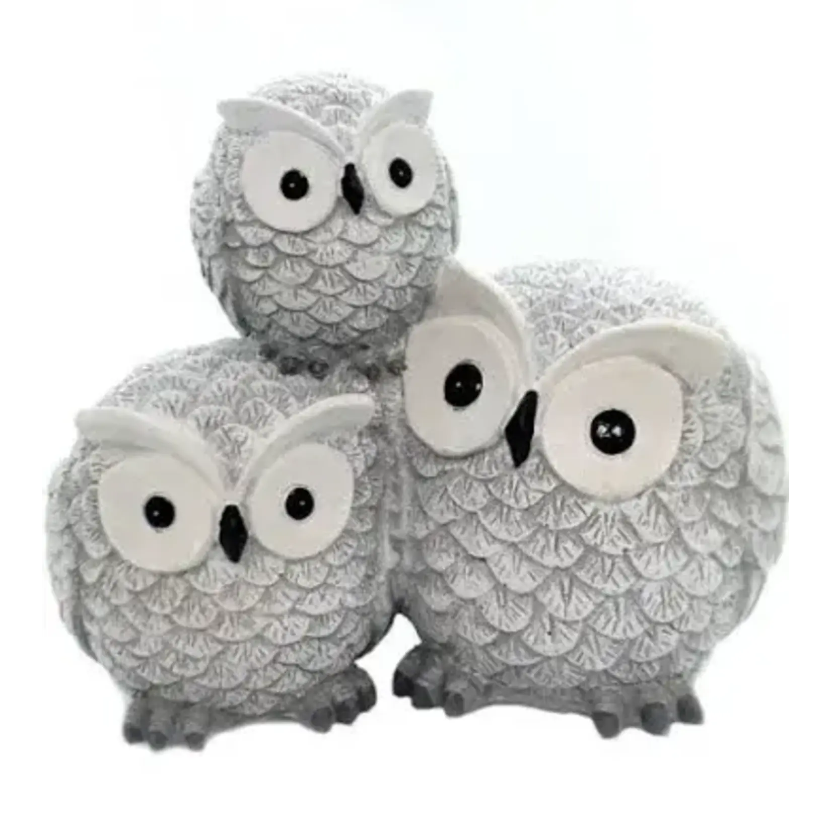 Stacked Owl Statue Pudgy Pals
